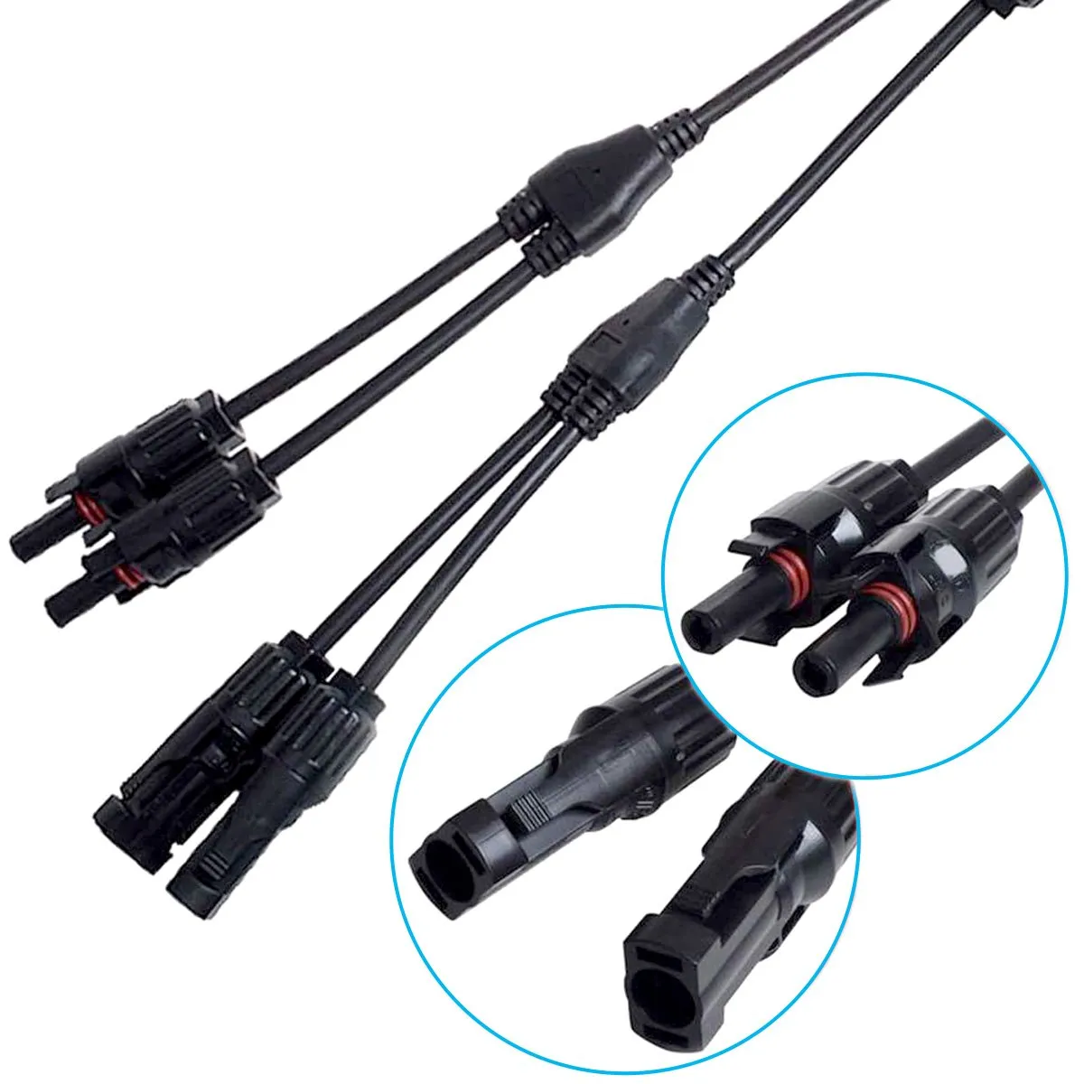 1 Pair Solar Panel MC4 T/Y Connectors by ACOPOWER
