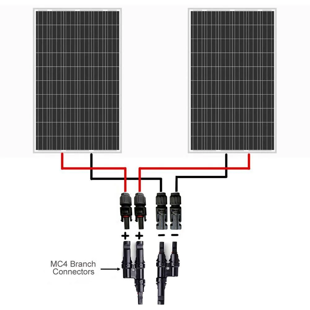 1 Pair Solar Panel MC4 T/Y Connectors by ACOPOWER