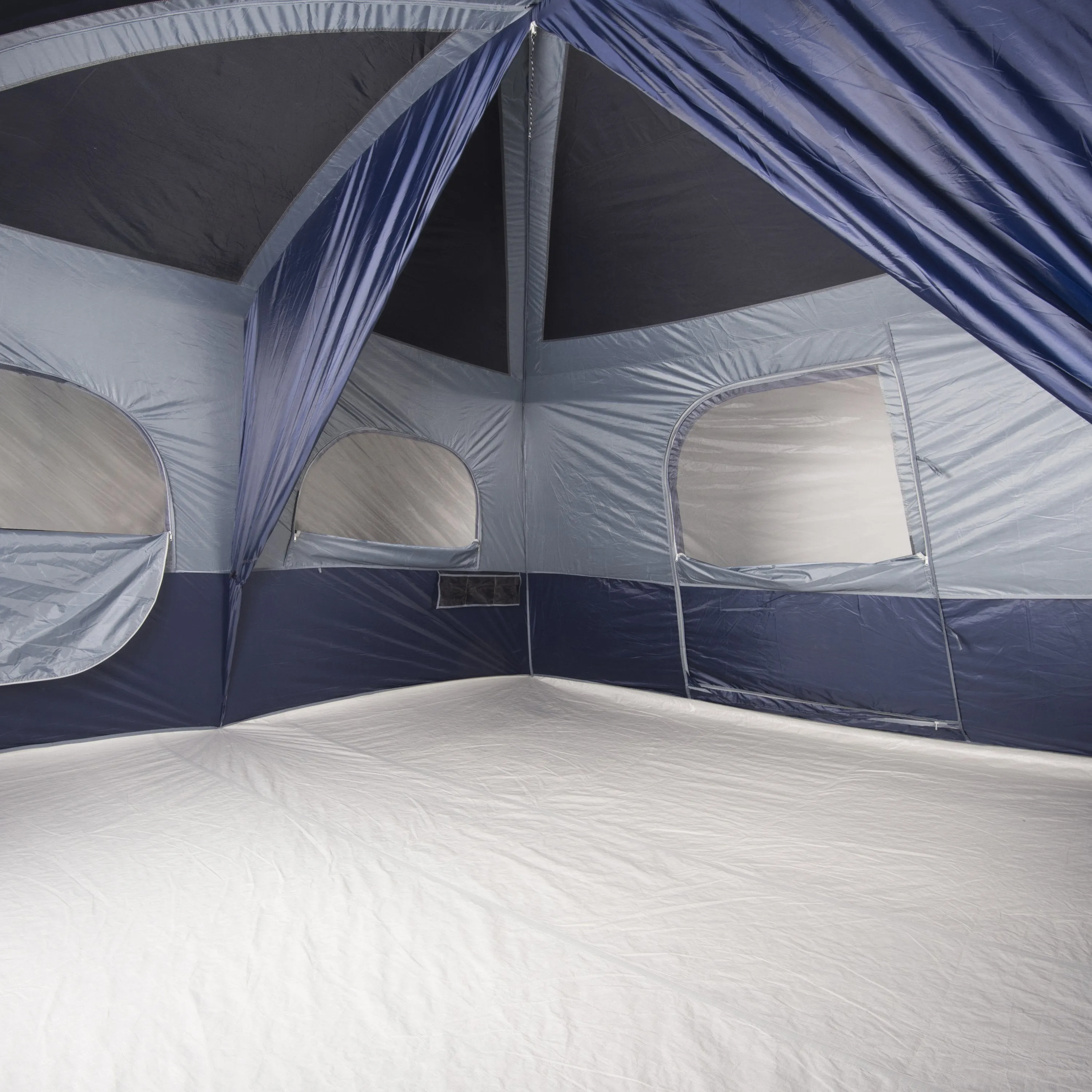 12-Person Cabin Tent With Screen Porch and 2 Entrances