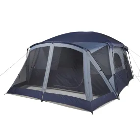 12-Person Cabin Tent With Screen Porch and 2 Entrances
