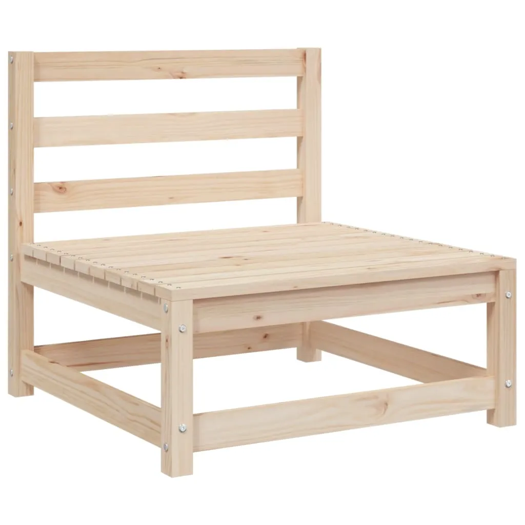 12 Piece Garden Sofa Set  Solid Wood Pine