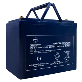 12V 75-AMP Hour Battery