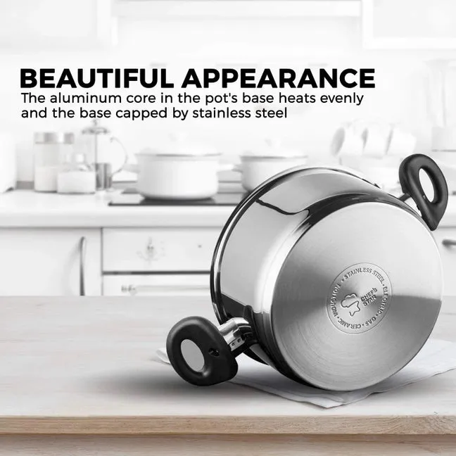 3 Piece Steamer Cookware | Above Edge