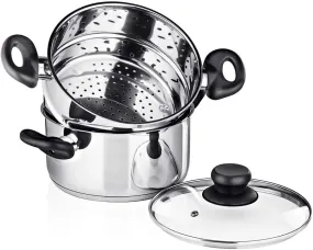 3 Piece Steamer Cookware | Above Edge