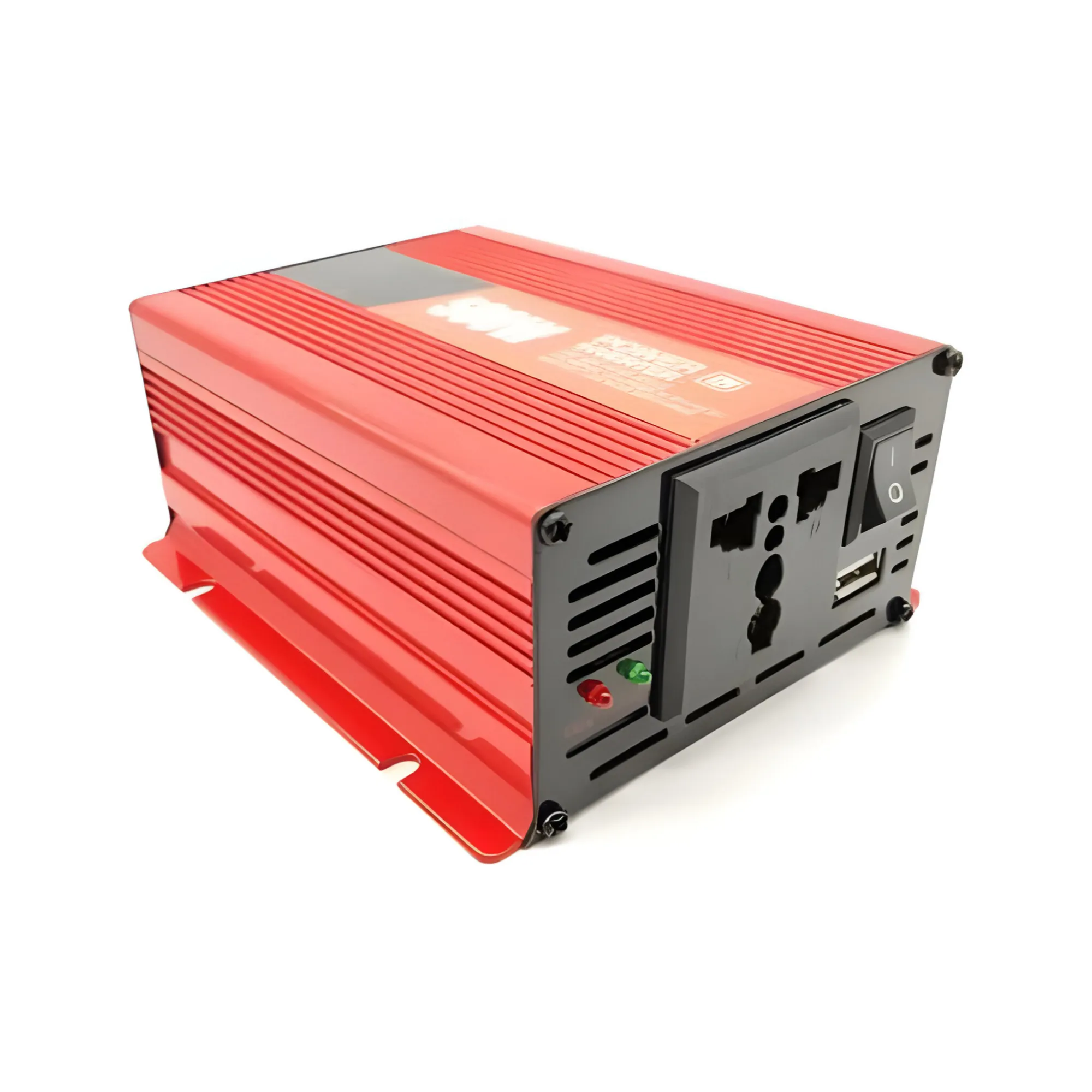500W 12V Load Sheddding Power Inverter With Terminals And Car Charging