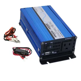 AIMS Power 300 Watt Pure Sine Power Inverter 12 Volt