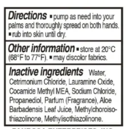 Alcohol-Free 16.9oz Hand Sanitizer w/Dual Action Moisturizer