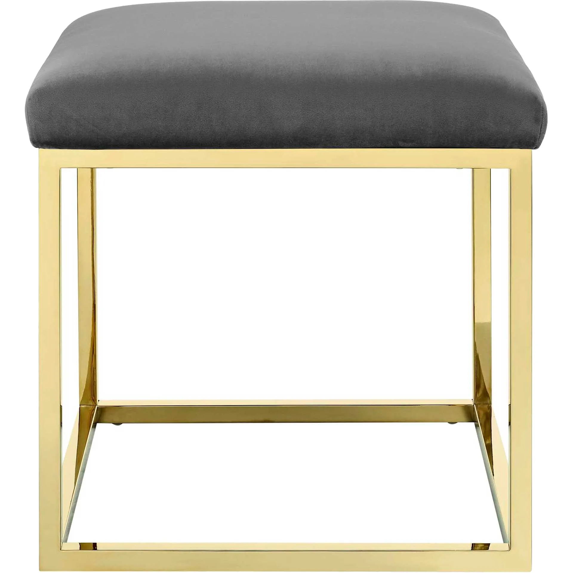 Alden Ottoman Gold/Gray