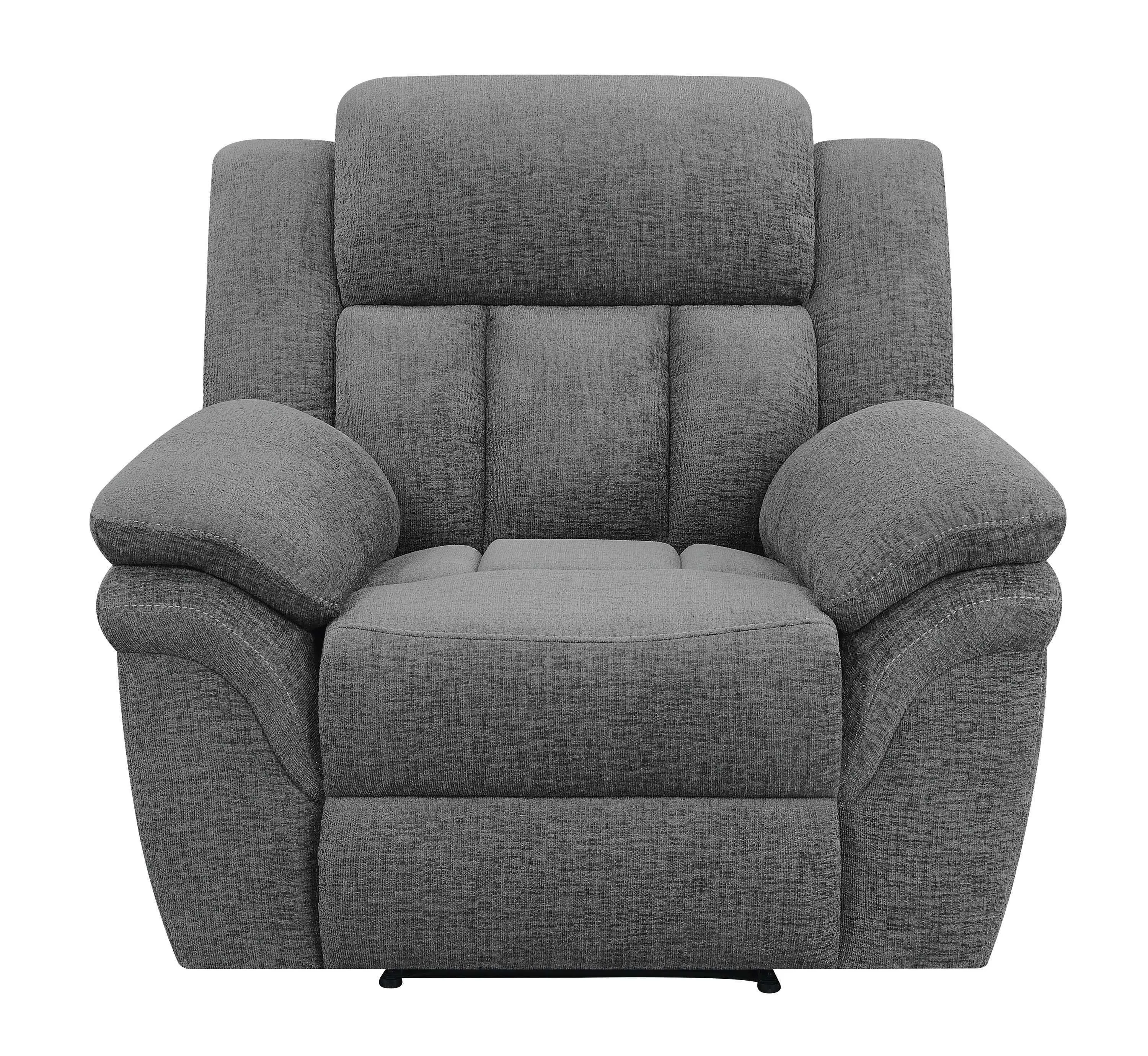 Bahrain Charcoal Glider Recliner