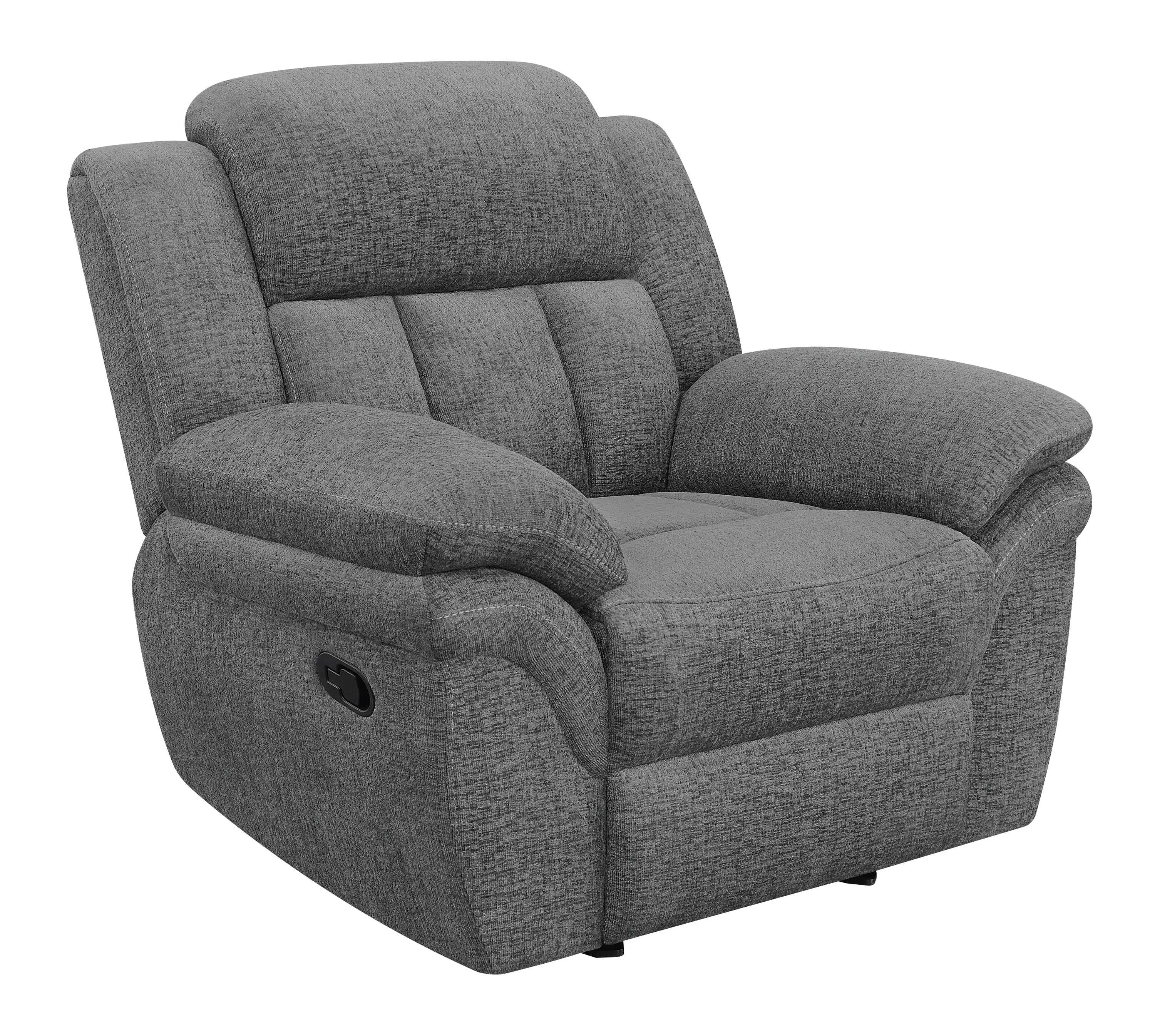 Bahrain Charcoal Glider Recliner