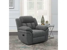 Bahrain Charcoal Glider Recliner