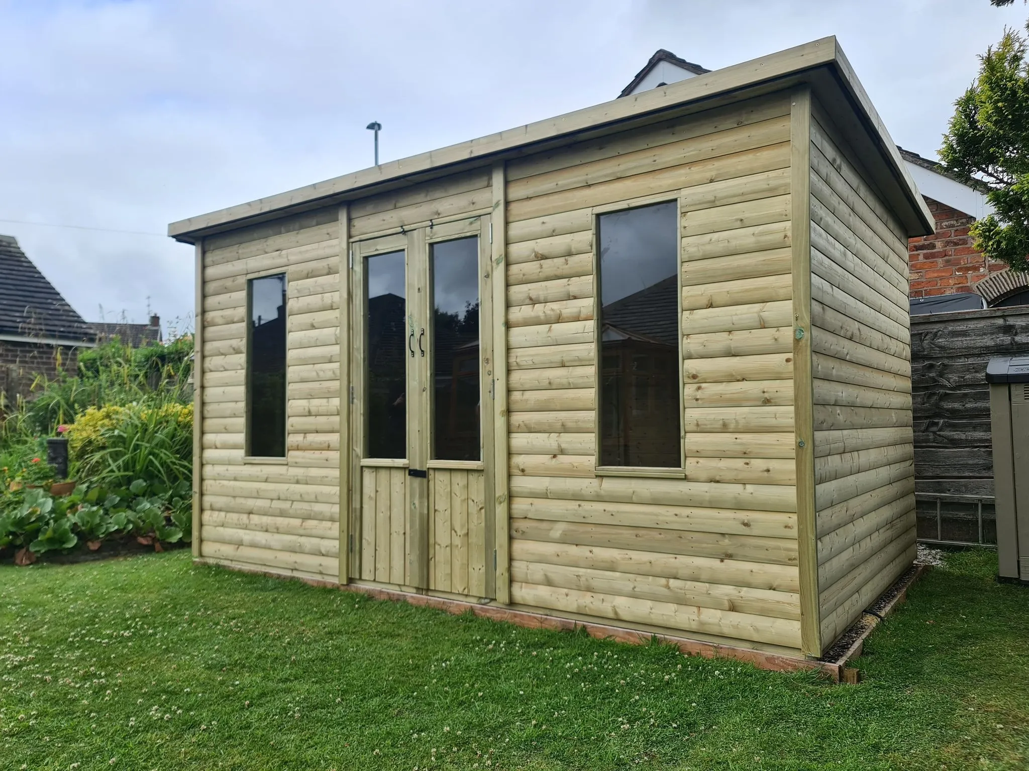 Bakewell Garden Summerhouse 10FT Fromt x 10FT Deep by Churnet Valley - BAKE10X10