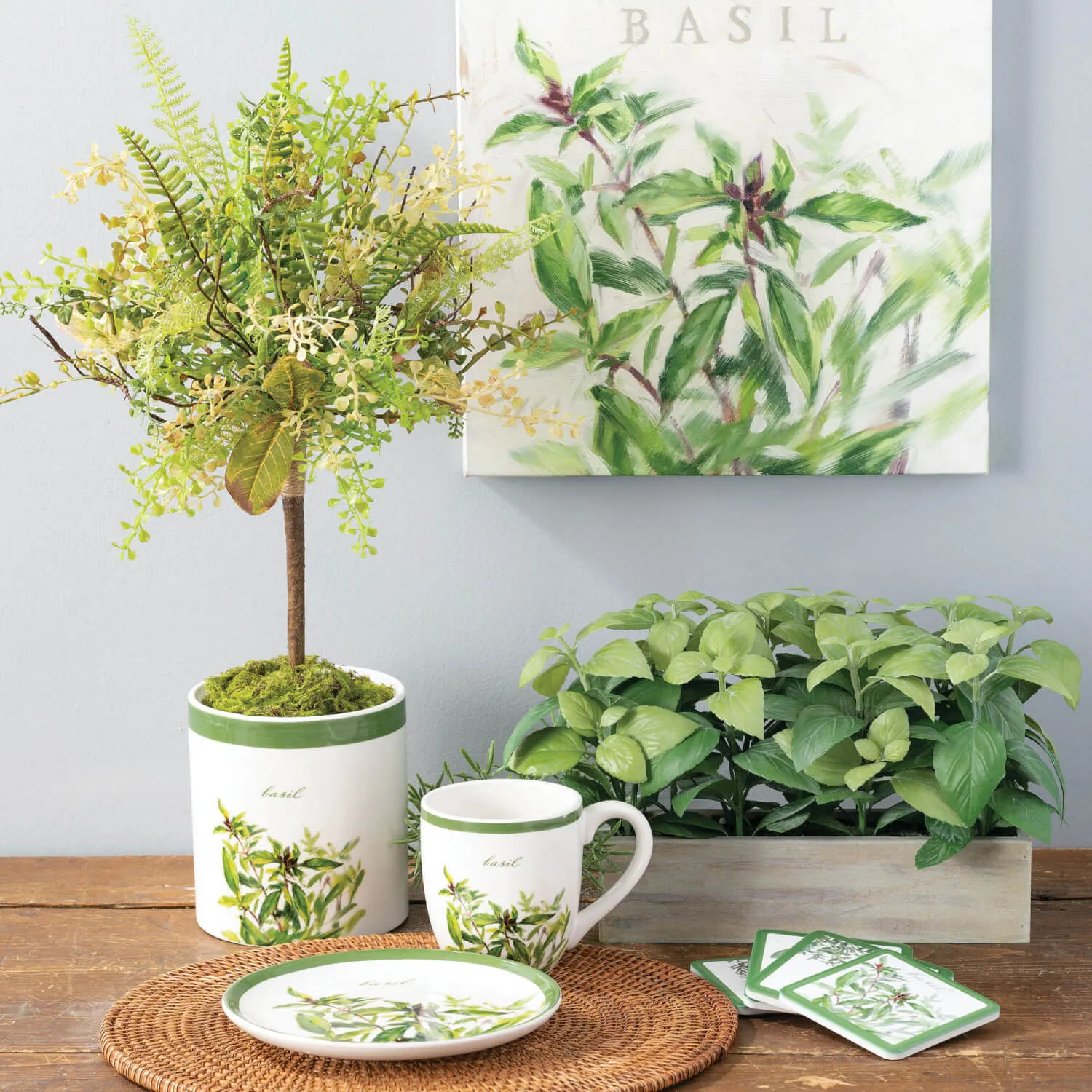 Basil Giclee Wall Art