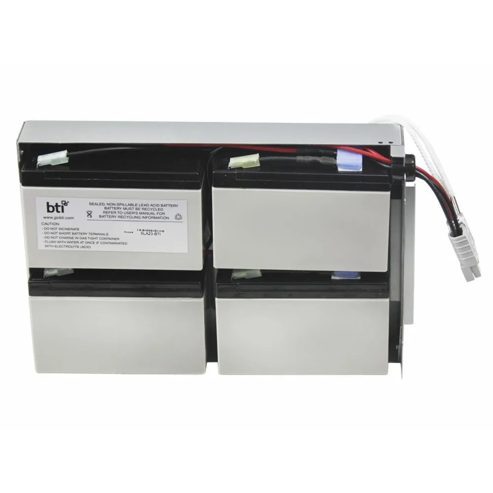 Battery Tech Inc. RBC23 SLA23 BTI Replacement UPS Battery