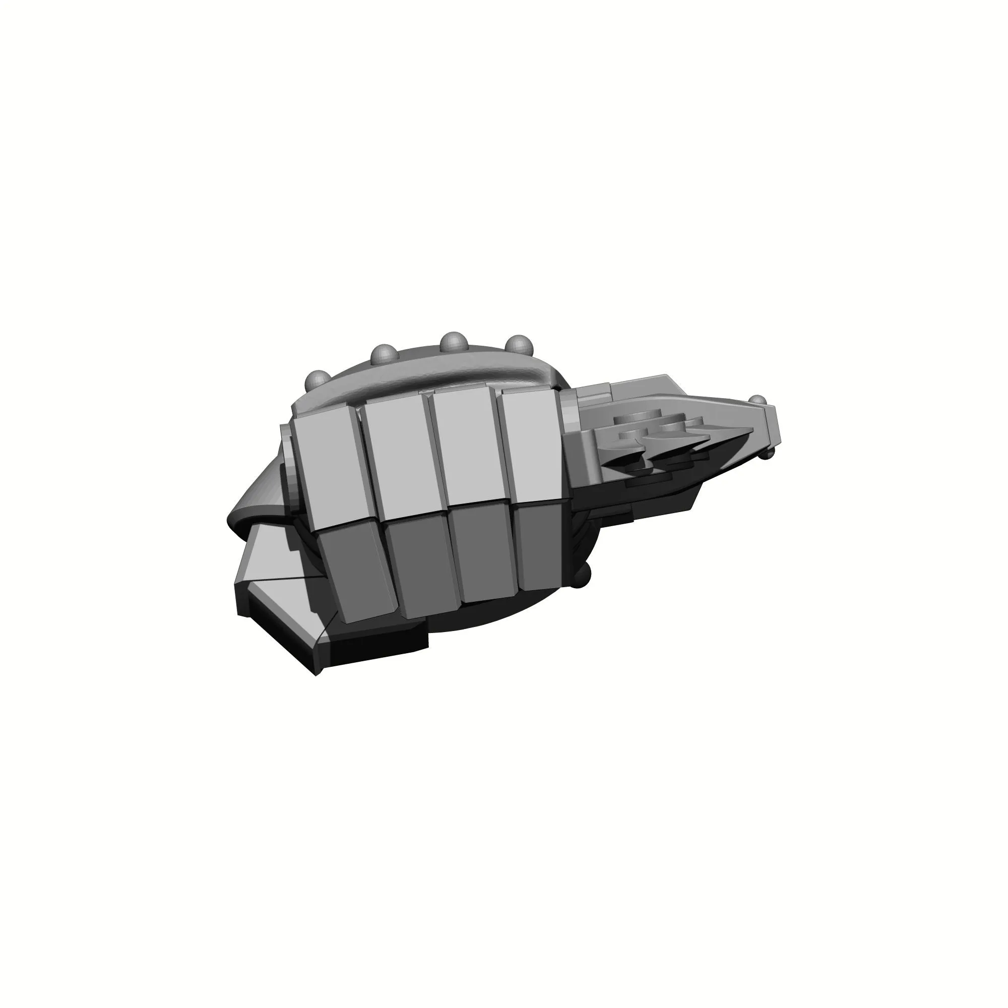 Battle Brother Left Handed Power Fist with Chainblade for McFarlane Toys Space Marine Action Figures