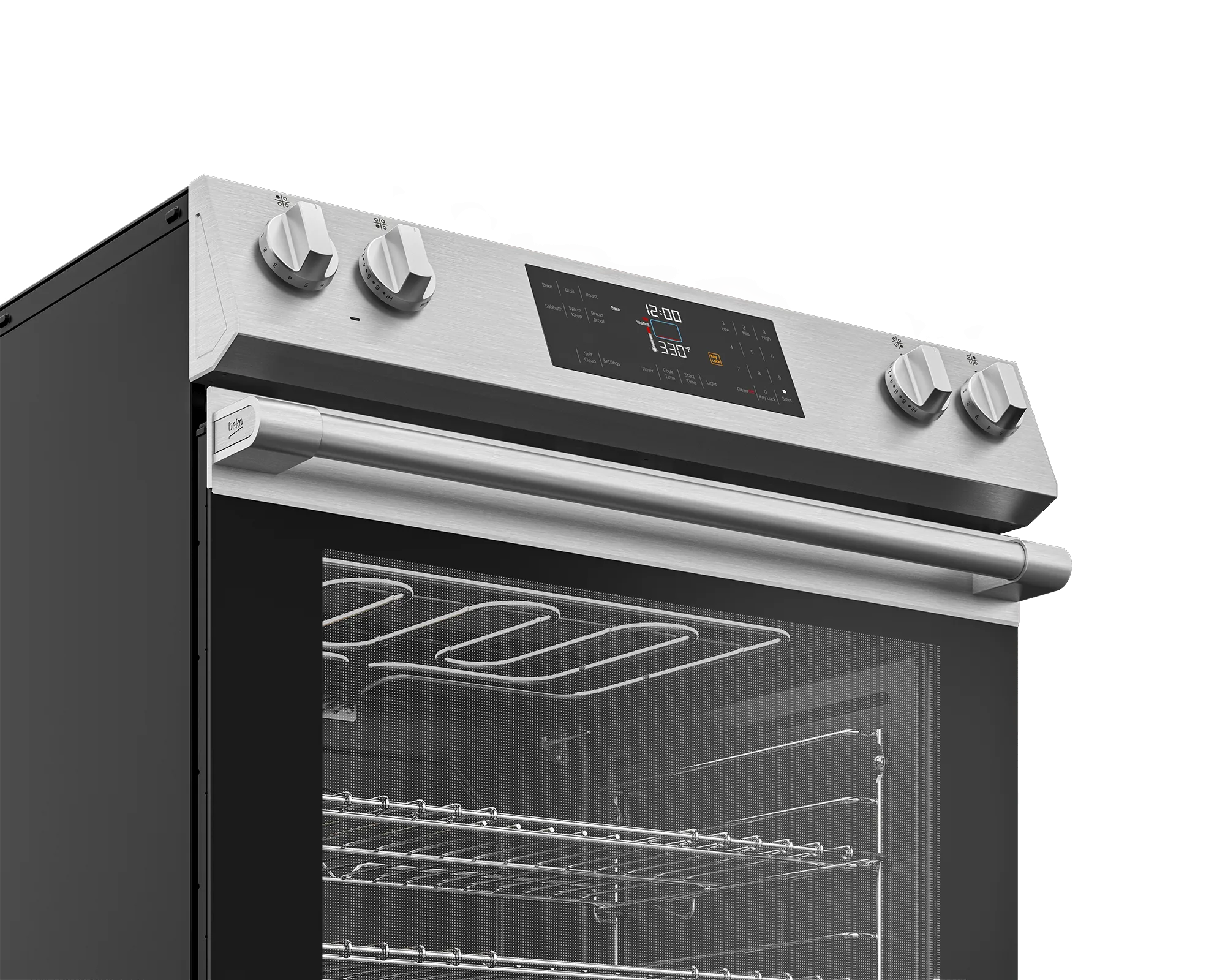 Beko SLER30423SS 30" Slide-InRange