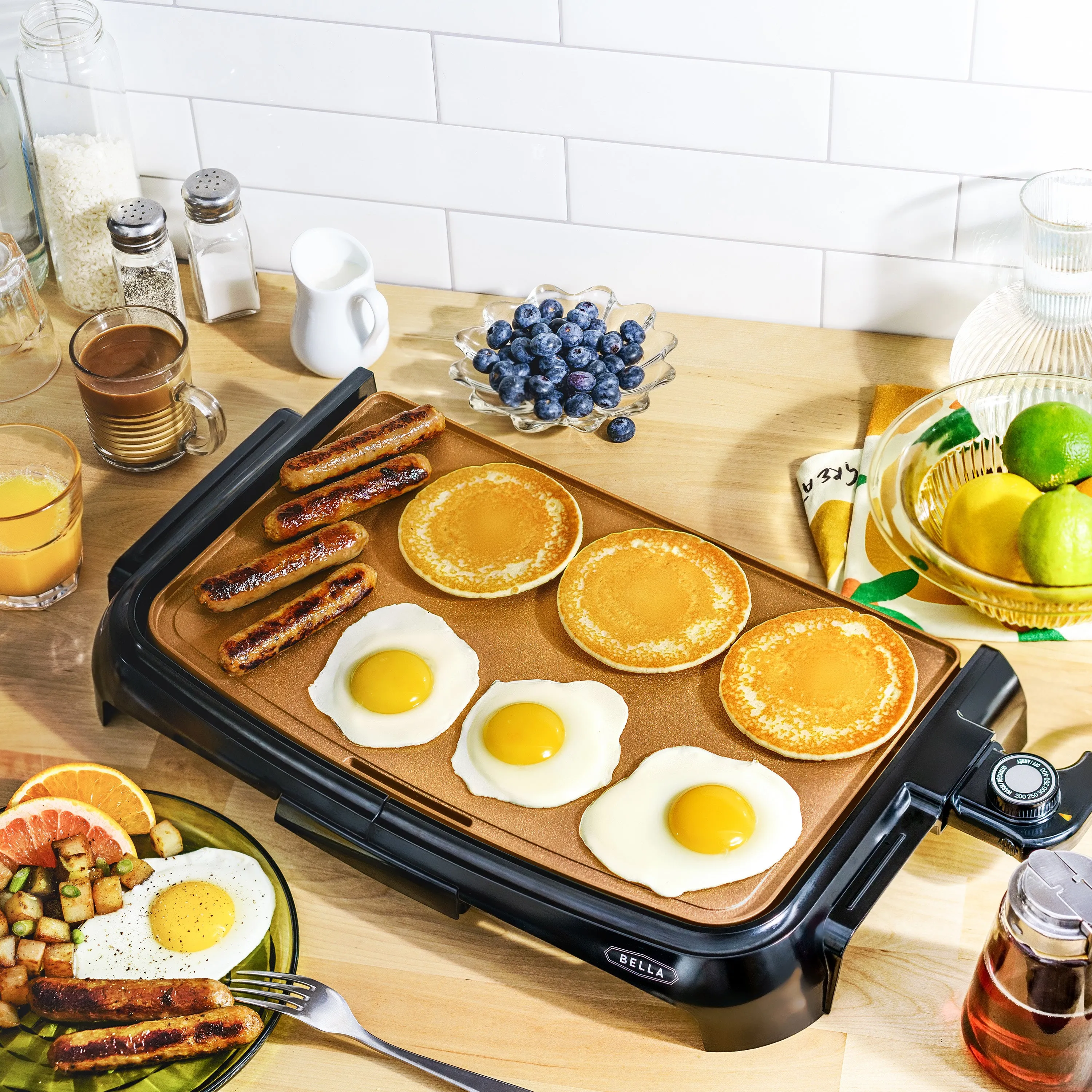 Bella 10 x 16 Ceramic Non-Stick Griddle
