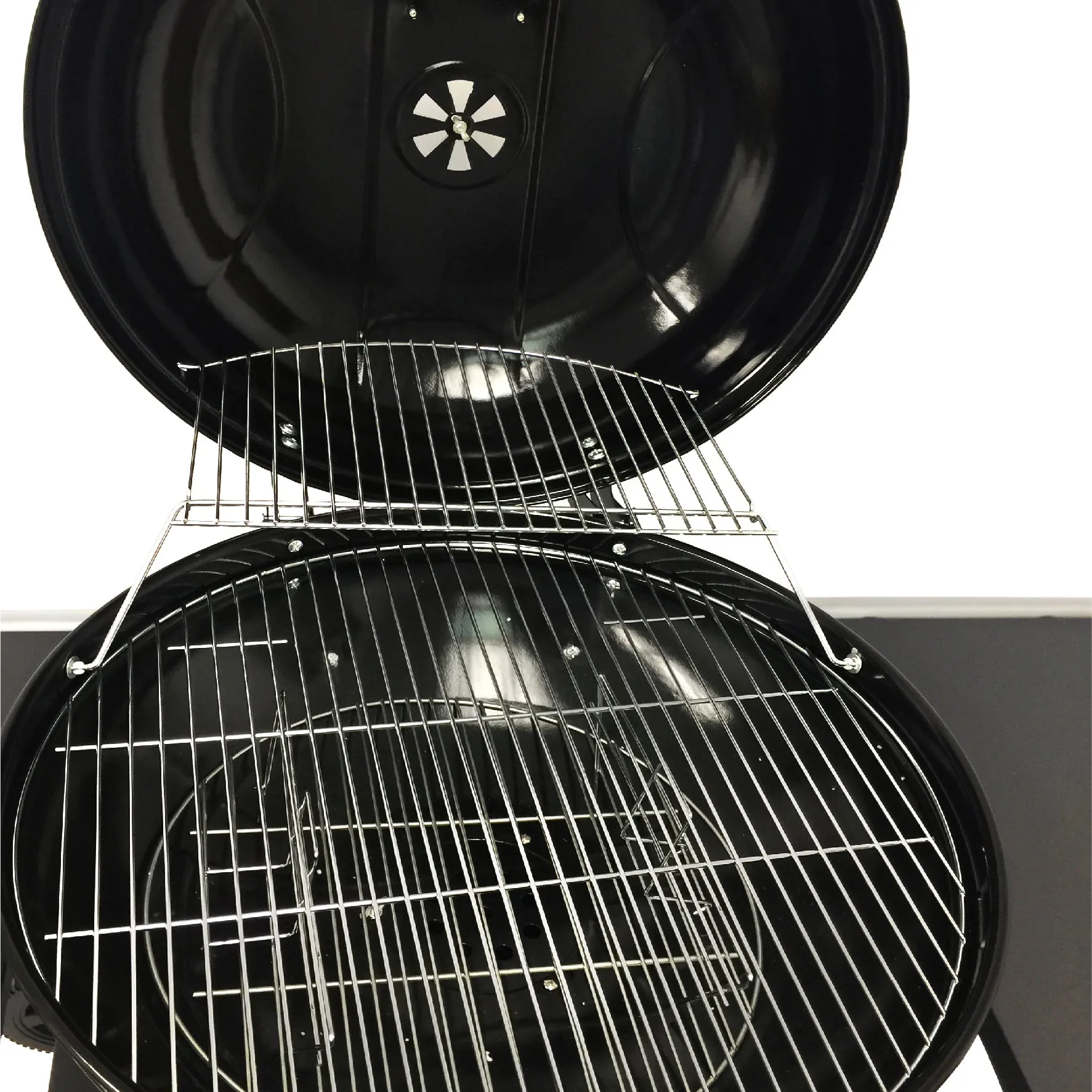 Big Bad Charcoal BBQ Grill – Large Size Barbeque Grill for Outdoor Cooking – Cooking Area 21” Diameter