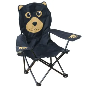 BLACK BEAR SHAPED KIDS CHAIR