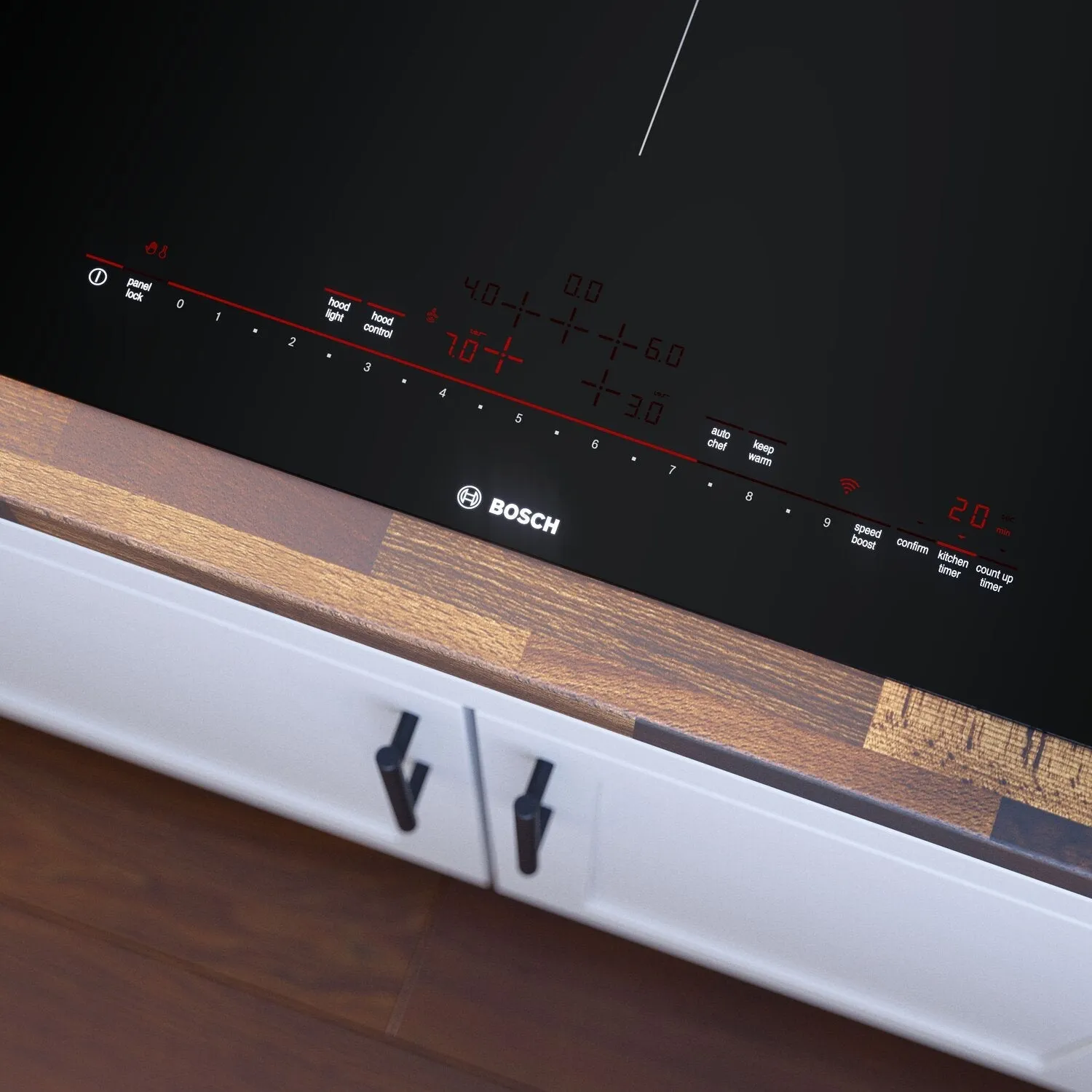 Bosch 36" 800 Series Frameless Induction Cooktop - NIT8660UC