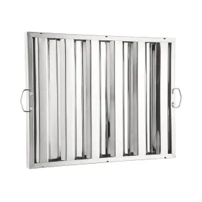 CAC China SRHF-2520 16" Stainless Steel Hood Filter, Each