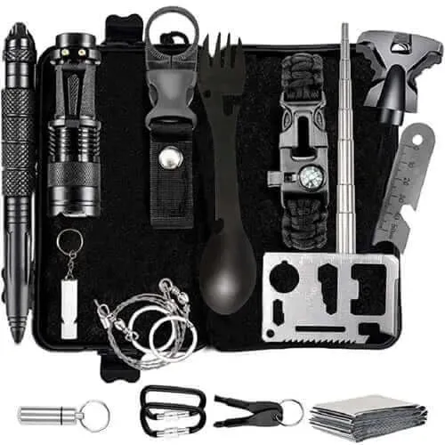 Camping Gear First Aid Kit Professional Survival Kit Gear Hunting
