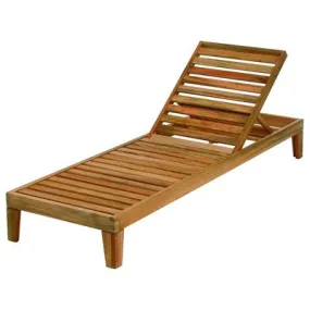 Capri Teak Lounger Base