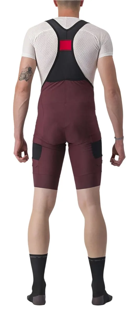 CASTELLI UNLIMITED CARGO BIBSHORT DEEP BORDEAUX