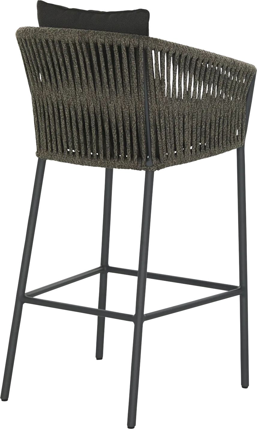 Catalina Outdoor Barstool  -  Charcoal