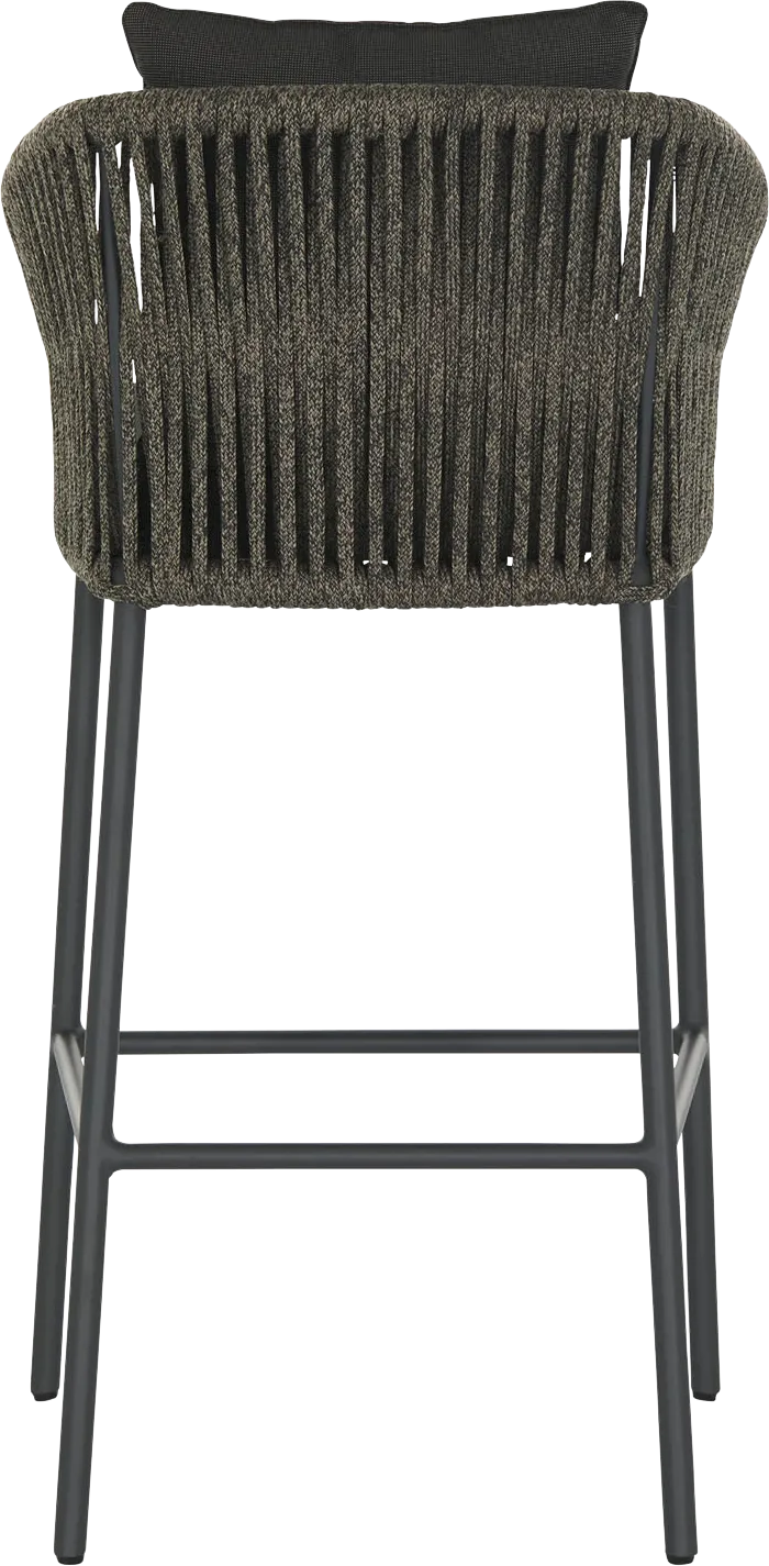 Catalina Outdoor Barstool  -  Charcoal