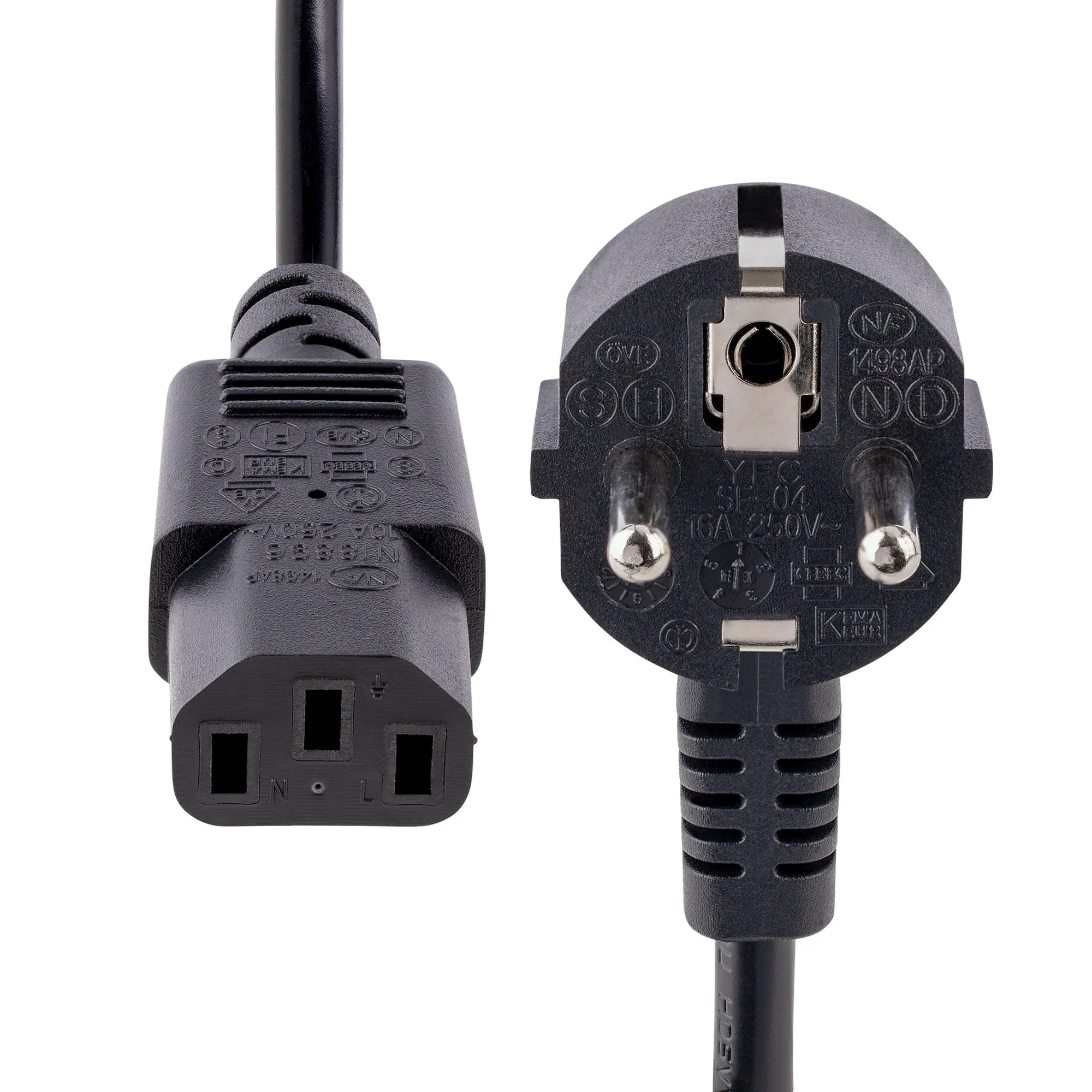 Computer Power Cord - 3Ft (1M)