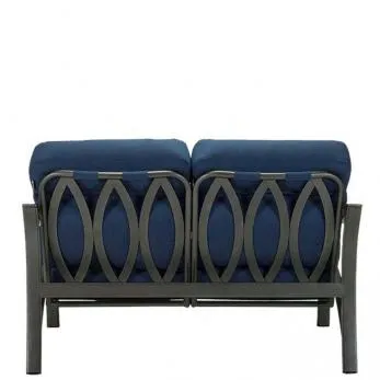 Corsica Cushion Love Seat by Tropitone