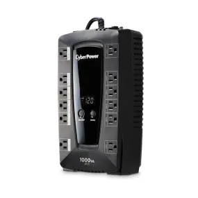 CyberPower LE1000DG 1000VA  12-Outlet Line Interactive Battery Backup System with Simulated Sine Wave