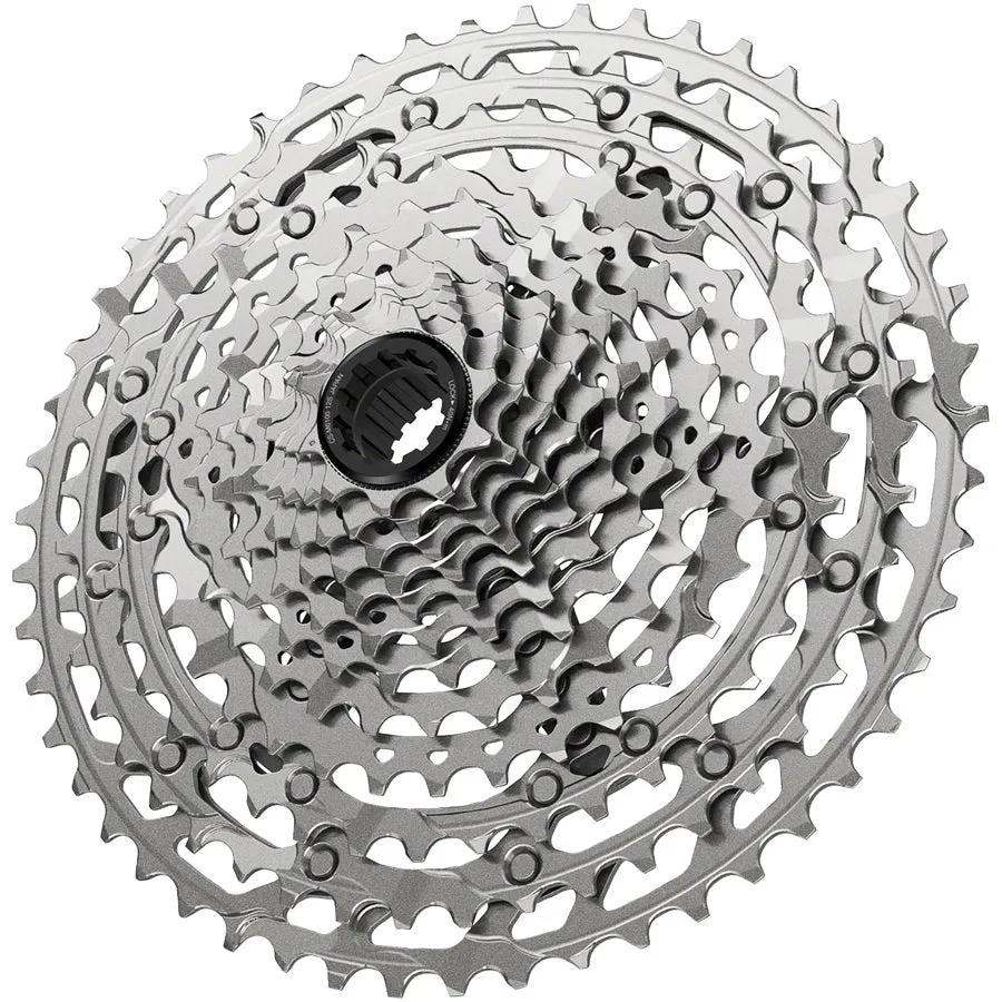 Deore CS-M6100-12 Cassette - 12-Speed, 10-51t, Silver, For Hyperglide 