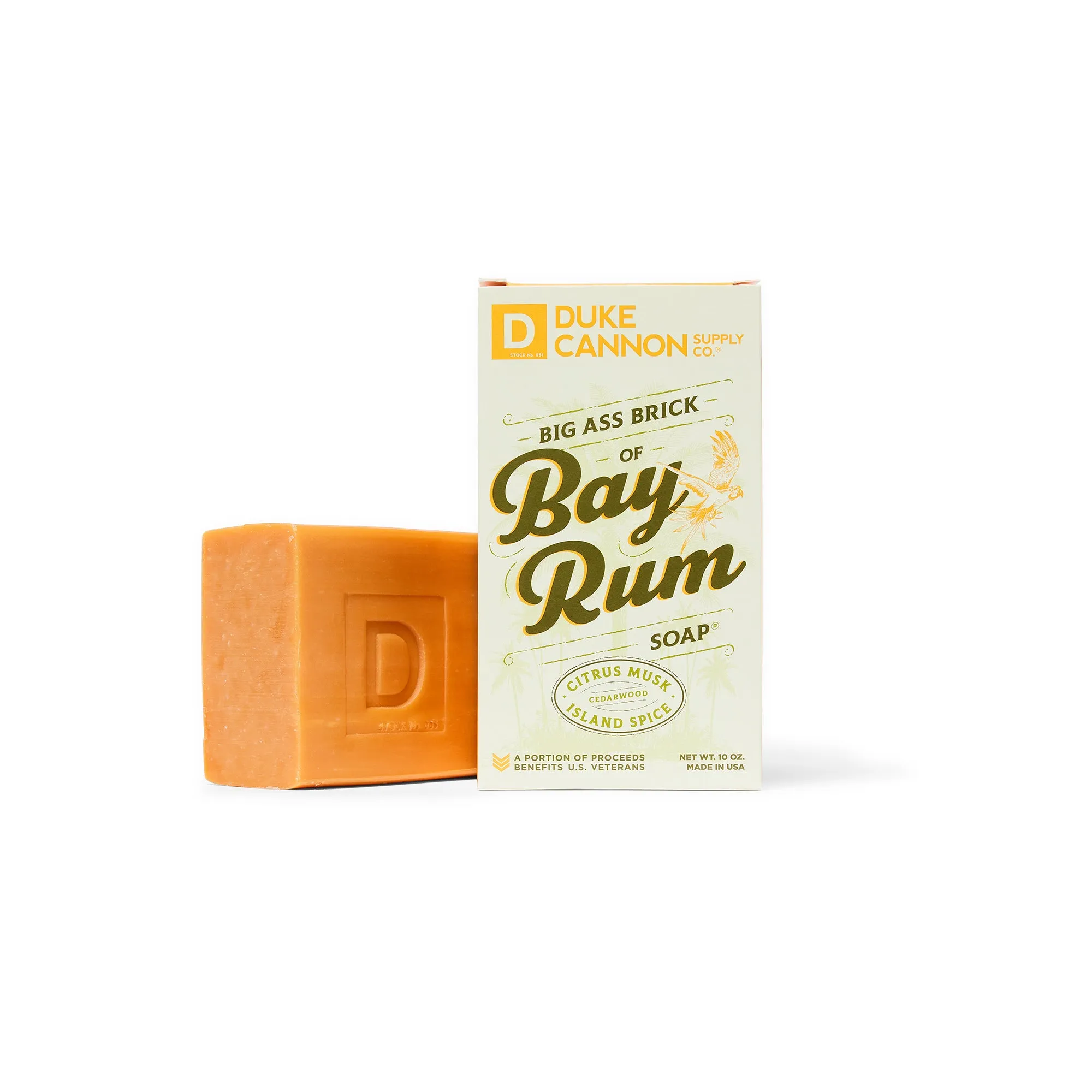 Duke Cannon Bay Rum Big Ass Brick Of Soap