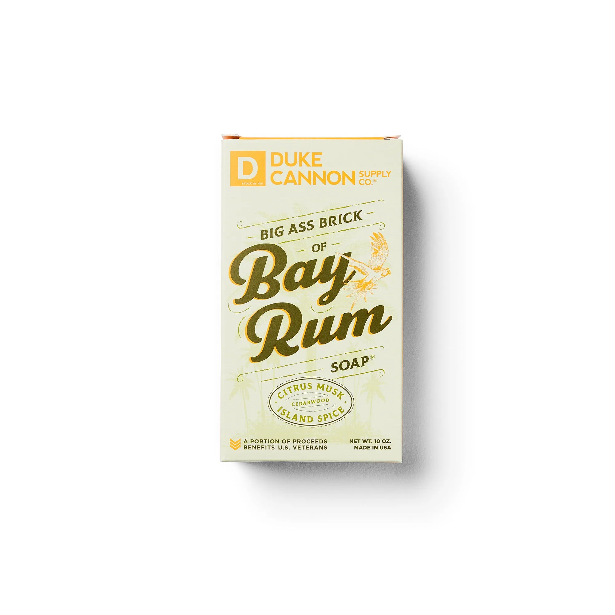 Duke Cannon Bay Rum Big Ass Brick Of Soap