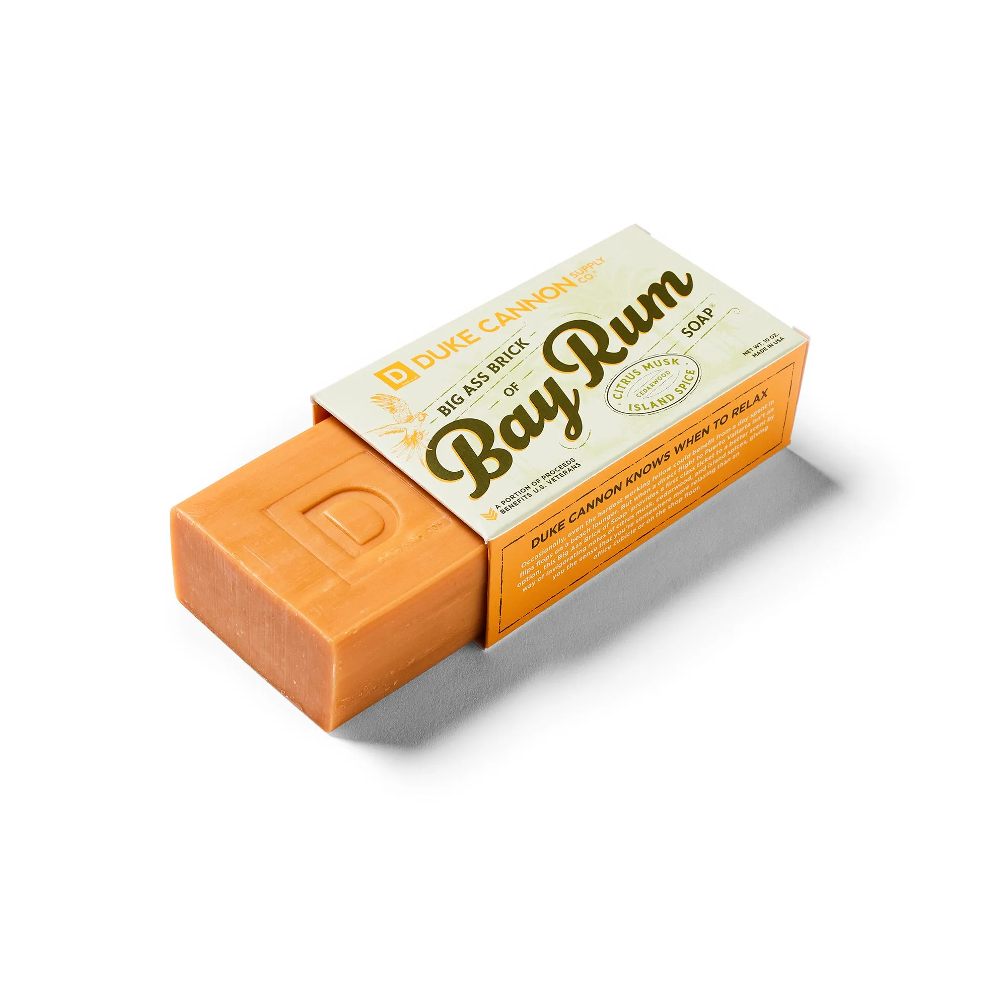 Duke Cannon Bay Rum Big Ass Brick Of Soap
