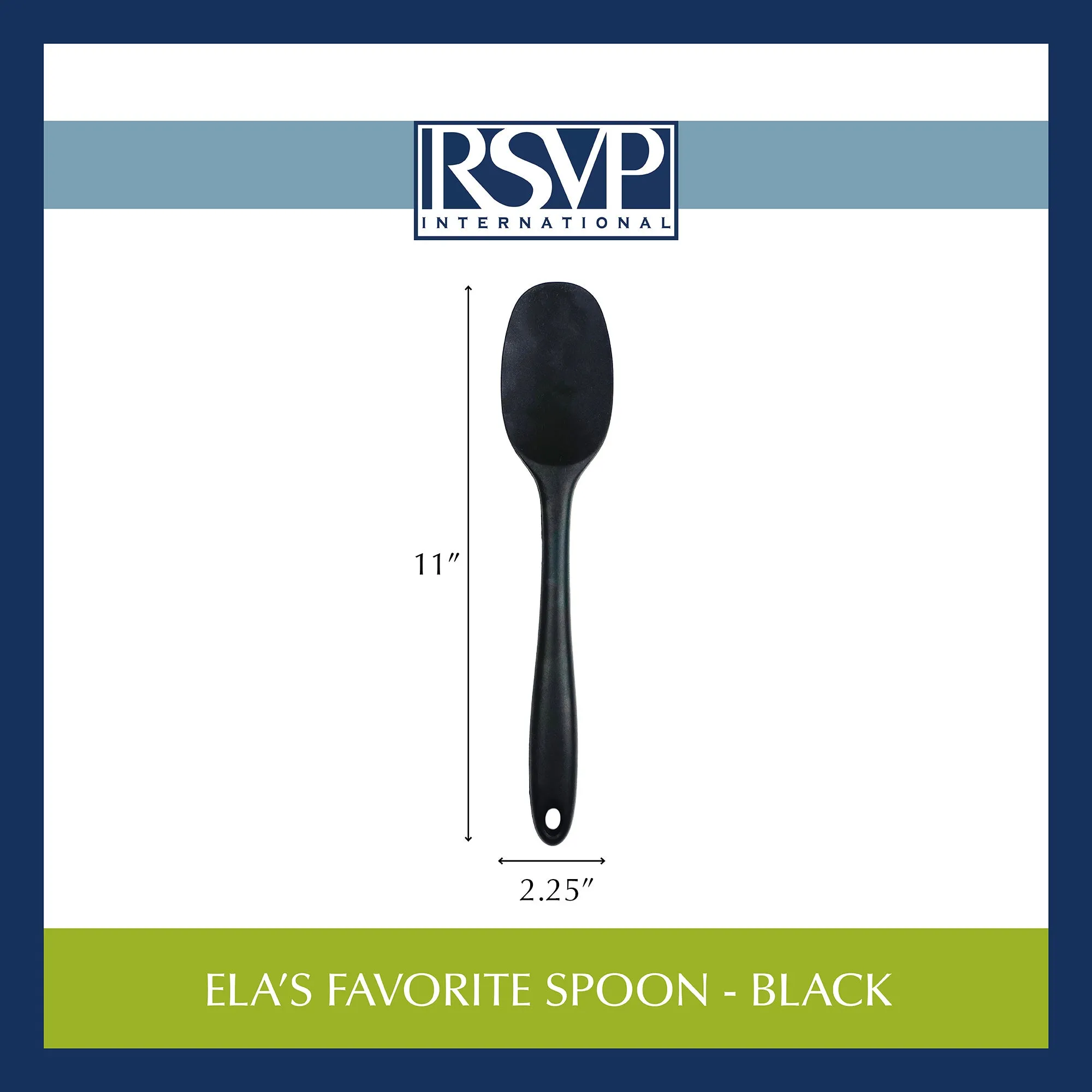 Ela's Favorite Spoon - Black