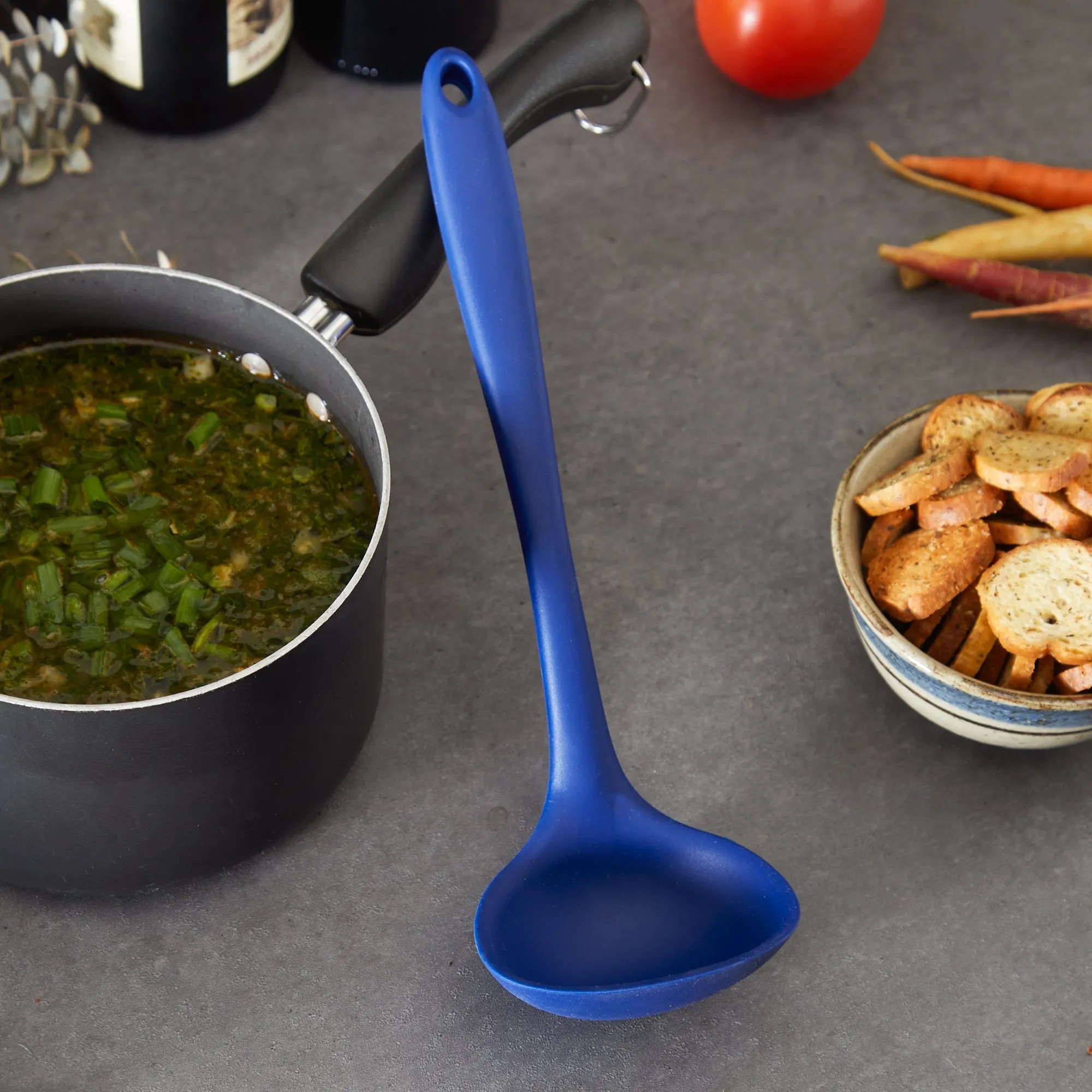 Ela's Silicone Ladle - Blue