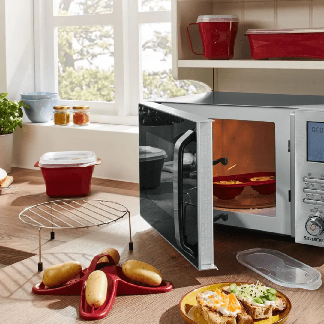 ERNESTO MICROWAVE POTATO COOKER, BPA FREE