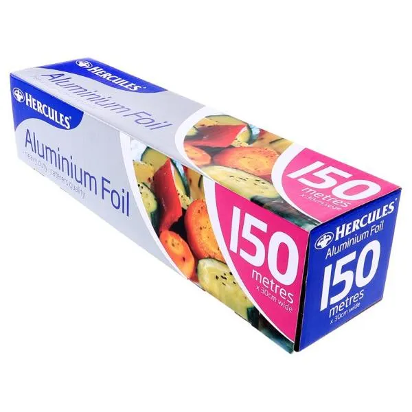 Extra Tough Hercules Foil Aluminium - 30cm x 150cm