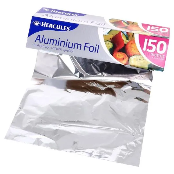 Extra Tough Hercules Foil Aluminium - 30cm x 150cm