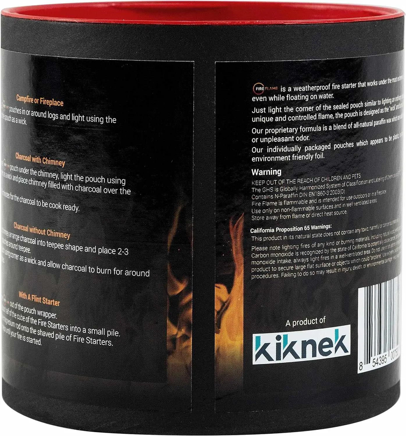 FireFlame Fire Starter: Waterproof | Reltek Ready Gear