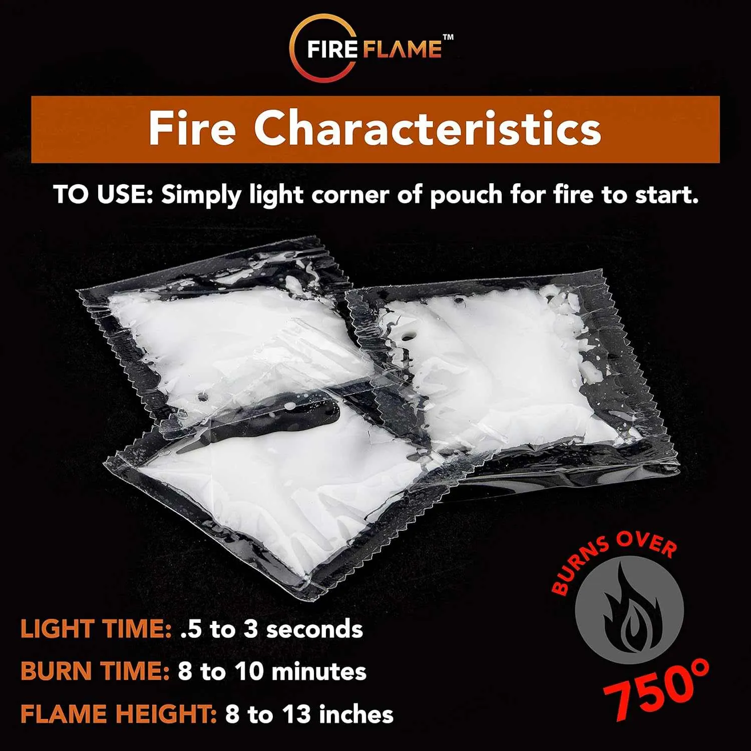 FireFlame Fire Starter: Waterproof | Reltek Ready Gear