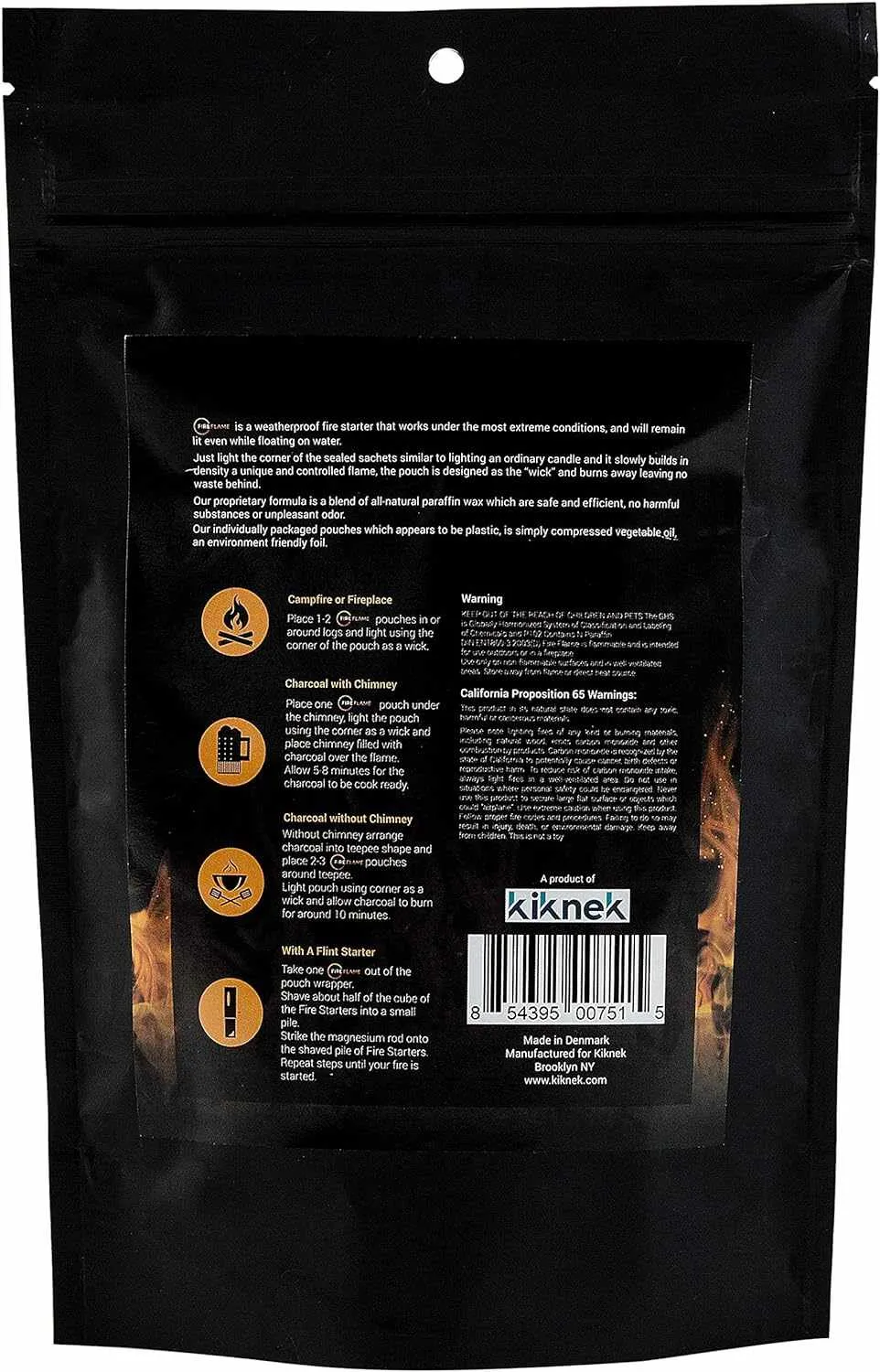 FireFlame Fire Starter: Waterproof | Reltek Ready Gear