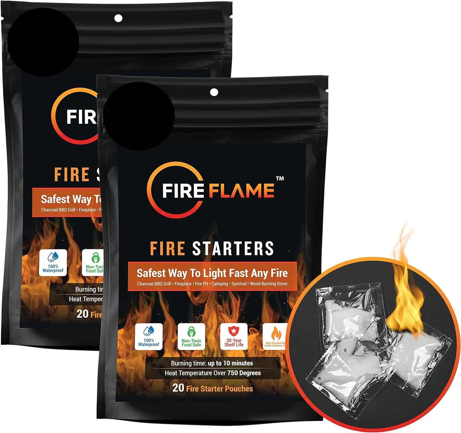 FireFlame Fire Starter: Waterproof | Reltek Ready Gear
