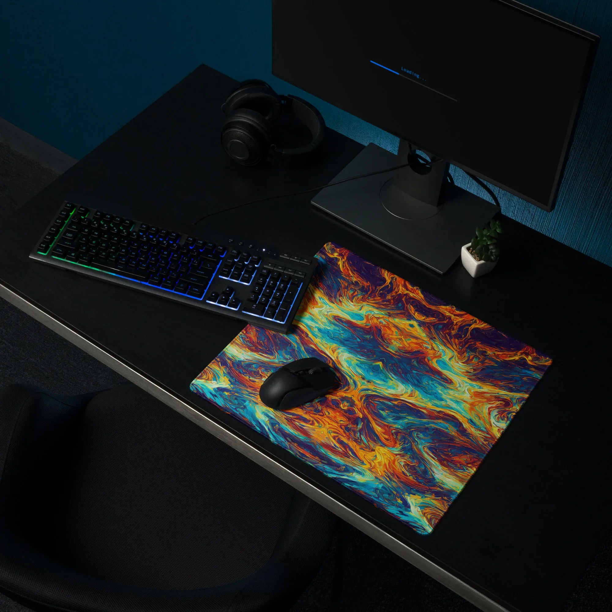 Flaming Confusing : Gaming mouse pad