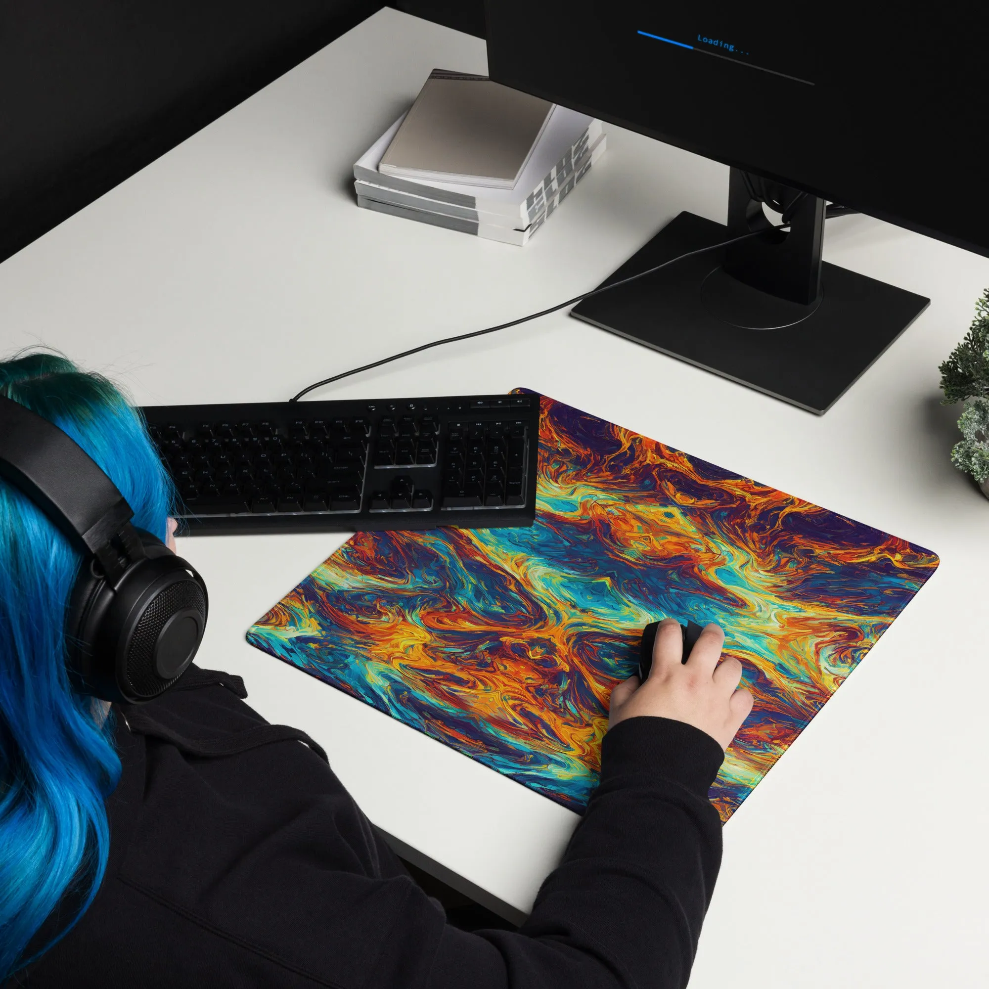 Flaming Confusing : Gaming mouse pad