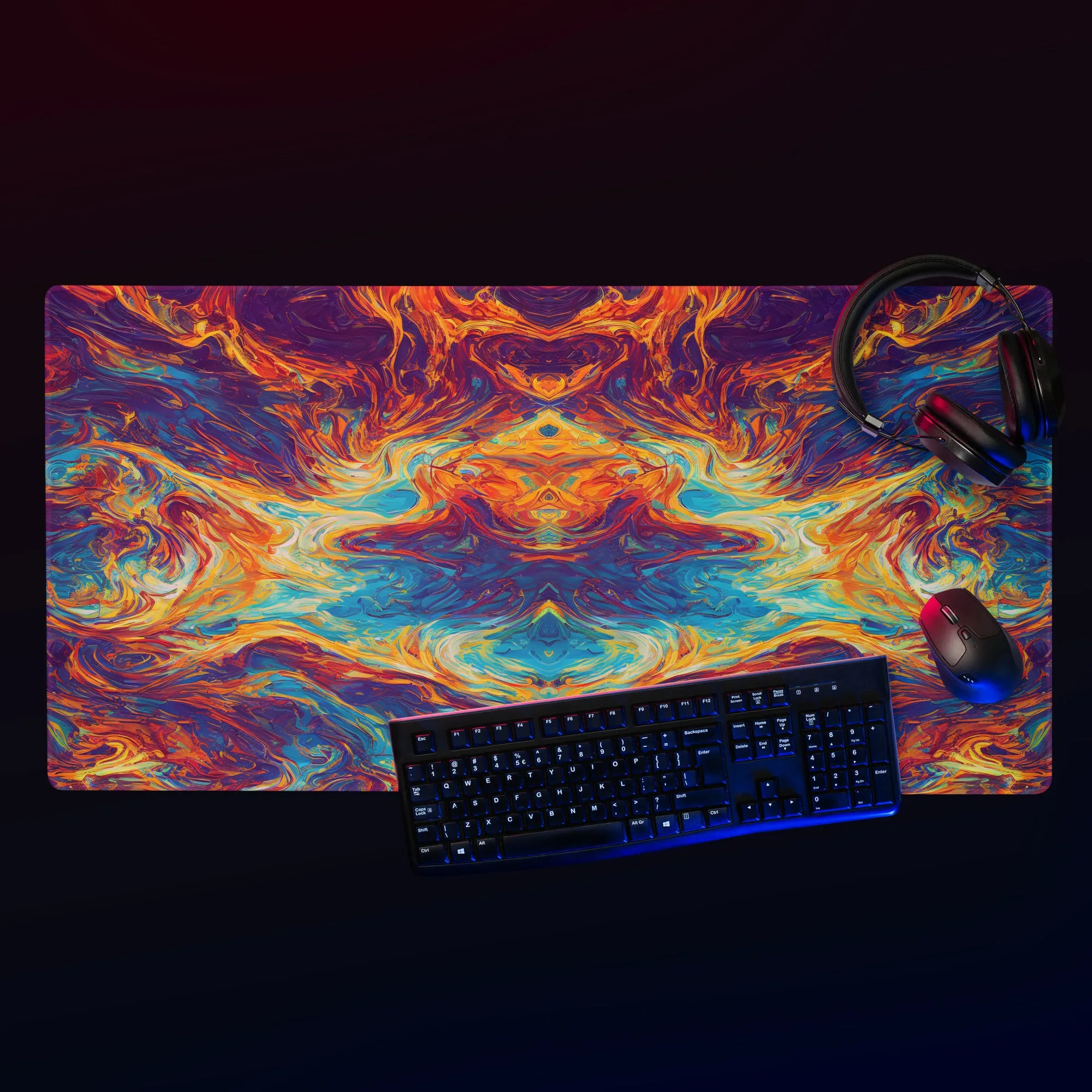 Flaming Confusing : Gaming mouse pad