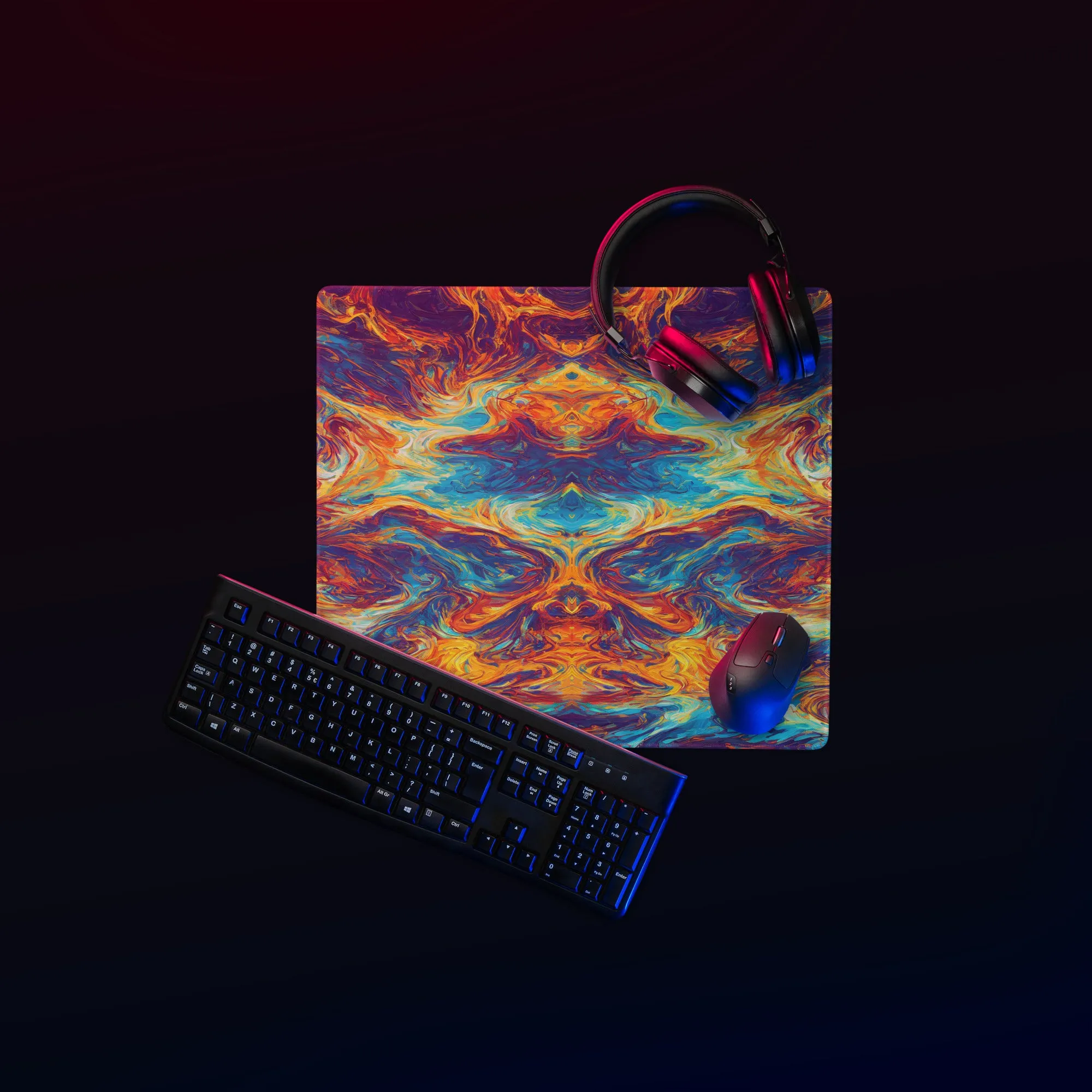 Flaming Confusing : Gaming mouse pad